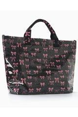 Large Capacity Leopard Print Handbag