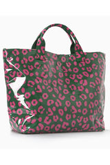 Large Capacity Leopard Print Handbag