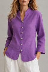 Slimming And Fashionable Long Sleeve Top