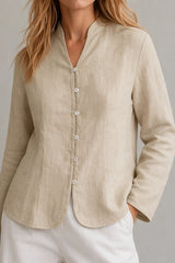 Slimming And Fashionable Long Sleeve Top