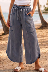 Tulip Mineral Wash Relaxed Pocket Pants