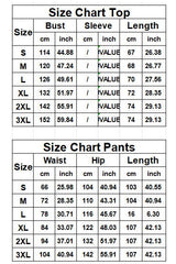 Bubble Sleeve Shirt Wide Leg Pants 2 Piece Set