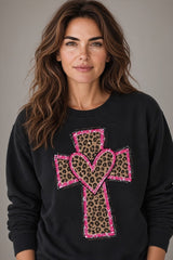 Leopard Pink Cross