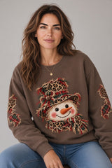 Leopard Snowman