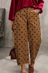 Cropped Barrel Jeans