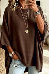 3/4 Sleeve Knit Sweater