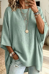 3/4 Sleeve Knit Sweater