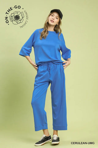 Luxeknit On-The-Go 3/4 Raglan Sleeve Top