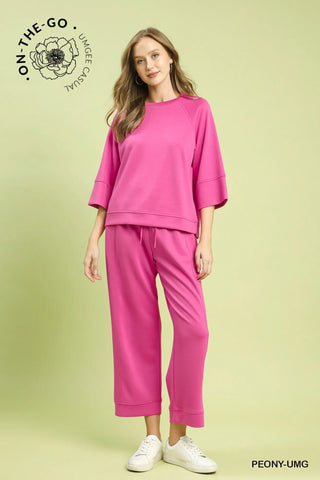 Luxeknit On-The-Go Straight Leg Pants