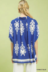 Abstract Print Top