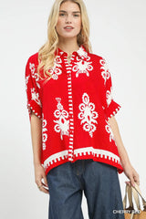 Abstract Print Top