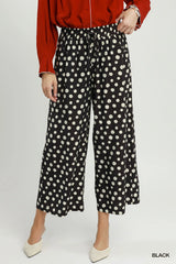 UMGEE Polka Dot Wide Leg Pants