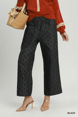 UMGEE Polka Dot Wide Leg Pants