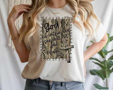God Is Within Her Tee