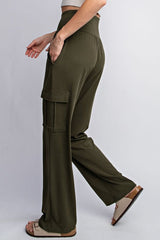 BUTTERY SOFT CARGO PANTS - PLUS