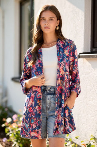 DEAR SCARLETT Navy Lizzy Cardigan
