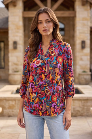 Wine Lizzy Lane Top