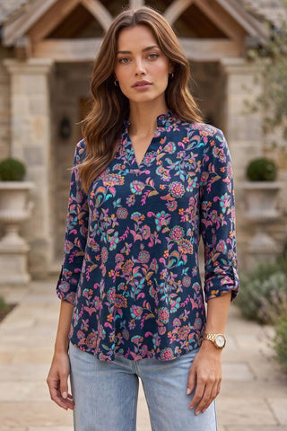 Lizzy Lane Navy Top
