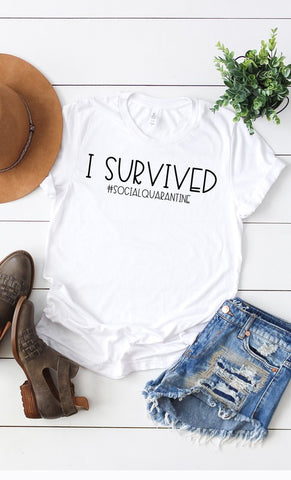 I SURVIVED TEE