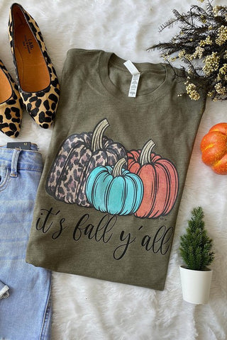 It's Fall Y'all Pumpkin Tee