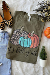 It's Fall Y'all Pumpkin Tee