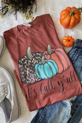 It's Fall Y'all Pumpkin Tee