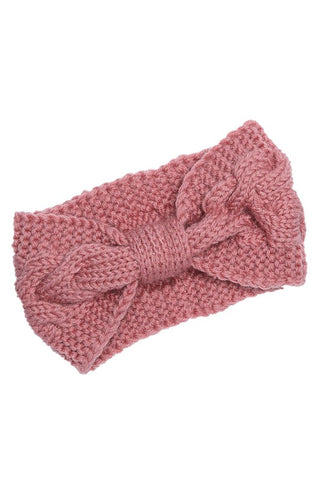 SOLID CABLE KNIT HEADBAND
