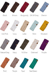 C.C Confetti Sherpa Lined Headband