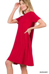 FLARE POCKET DRESS