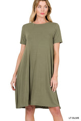 FLARE POCKET DRESS