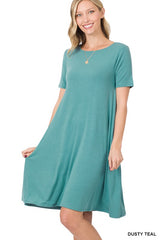FLARE POCKET DRESS