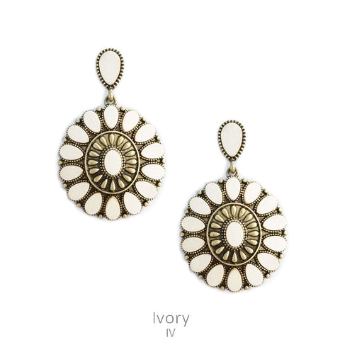 Concho Earrings