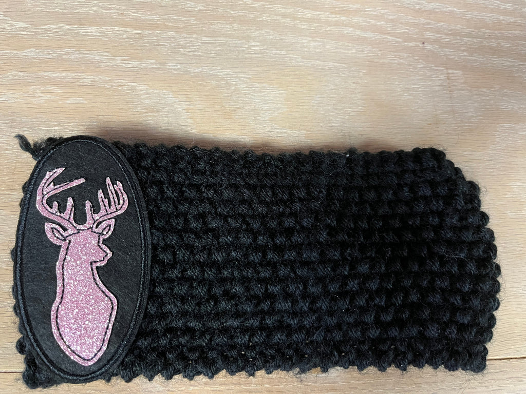 Pink Deer Headband