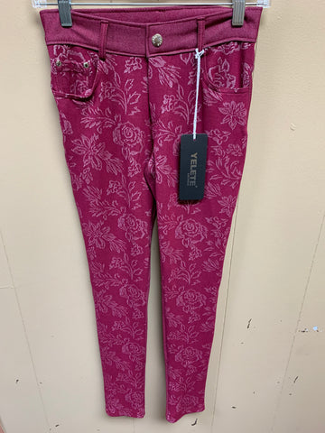 Jacquard Flower Jegging