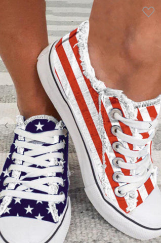 Flag Sneakers