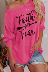Faith over Fear Top